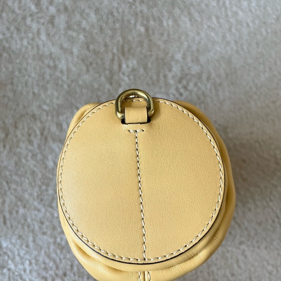 Manu Atelier Mini Cylinder Should Bag in Yellow - never worn - Picture 7 of 9